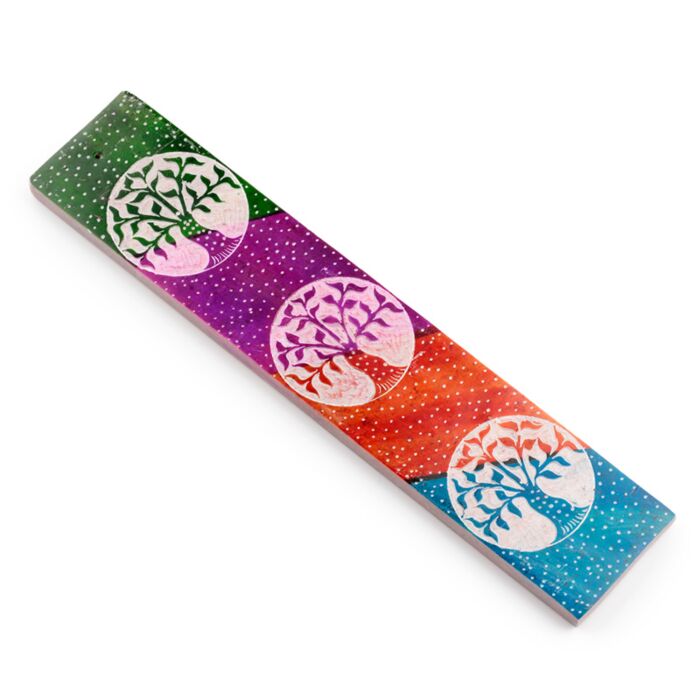 Stojánek - vonné tyčinky - Strom života - vyřezávaný