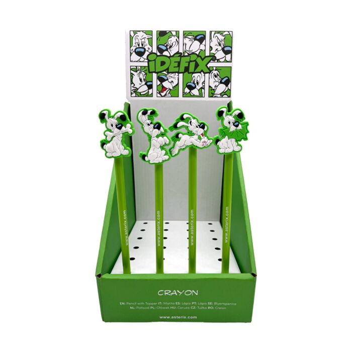 Tužka - ozdoba z PVC - Asterix, Obelix a Idefix(Dogmatix)