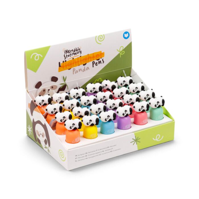Zvýrazňovač s ozdobou - Panda