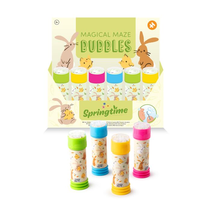 Bublifuk s bludištěm Springtime - Jaro - Králík - Kuřátko