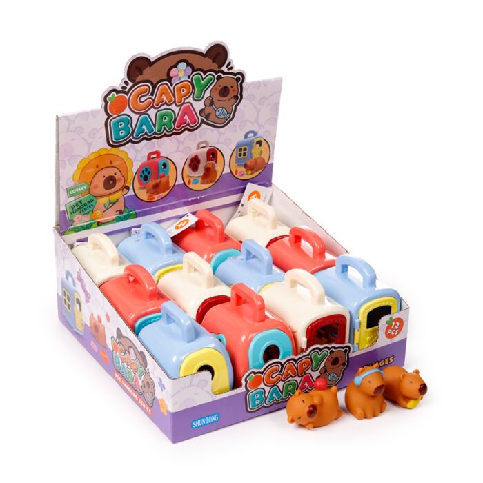 Sada - Kapybara s přenosným boxem a doplňky