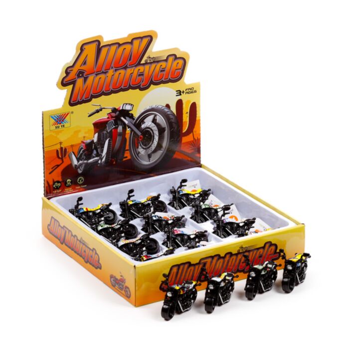 Autíčko - Natahovací - Motorka