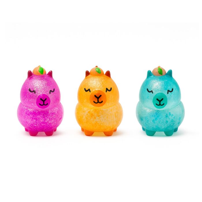 Antistresová hračka Squezzy - sladový cukr - glitter - Capybara - Kapybara