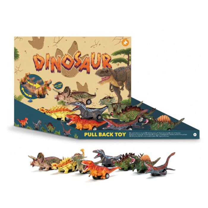 Autíčko - setrvačník - Dinosaurus