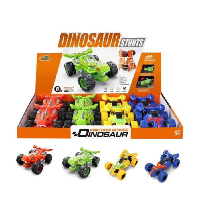 Autíčko - Dinosaurus - Kaskadér - Push/Pull