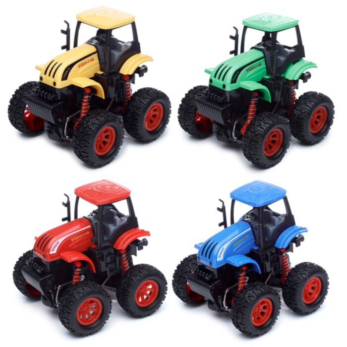 Auto rotující Monster Truck 4x4 Traktor