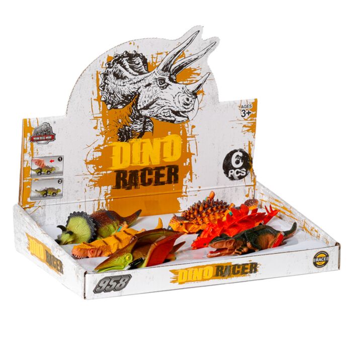 Autíčko - Natahovací - Dinosaurus