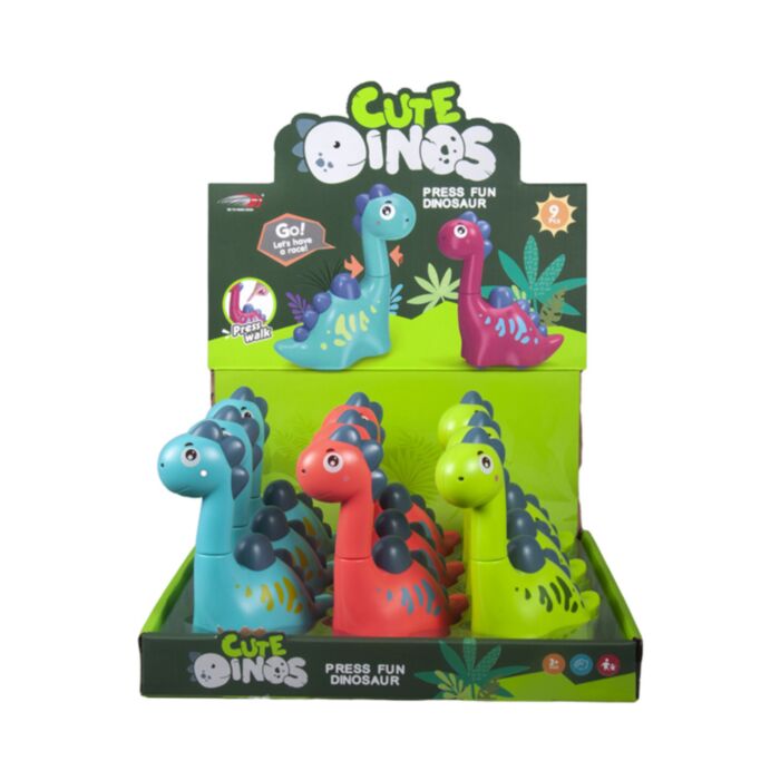 Autíčko - Dinosaurus - Press & Go