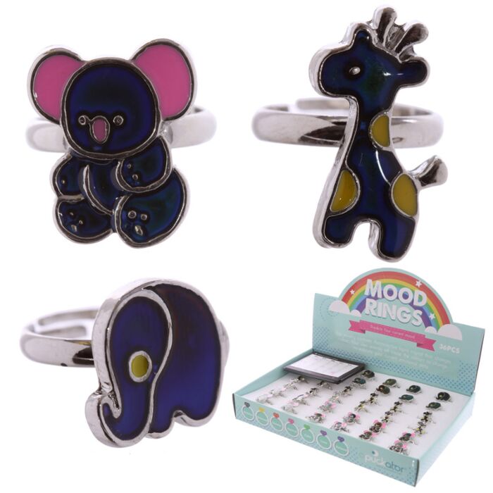 Náladový prstýnek Zvířátka
