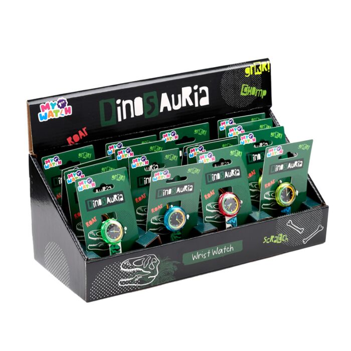 Analogické hodinky - Dinosaurus