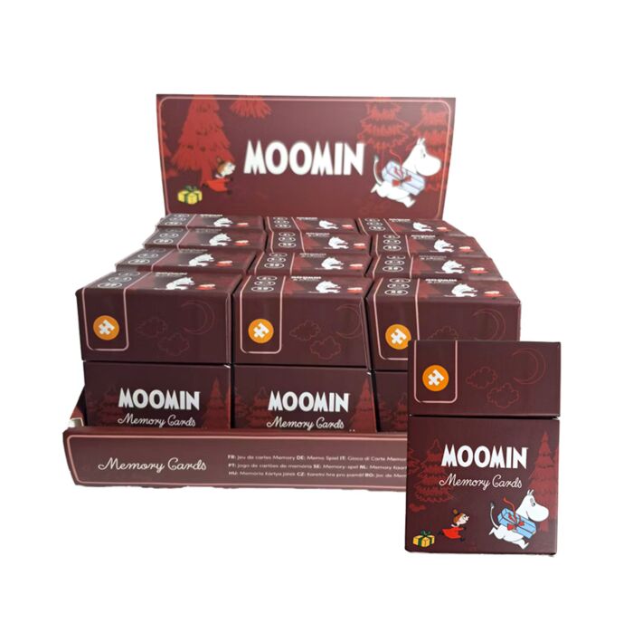 Paměťové karty - Pexeso - dětské - vánoční - Moomin - Mumínek