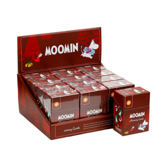 Paměťové karty - Pexeso - dětské - vánoční - Moomin - Mumínek