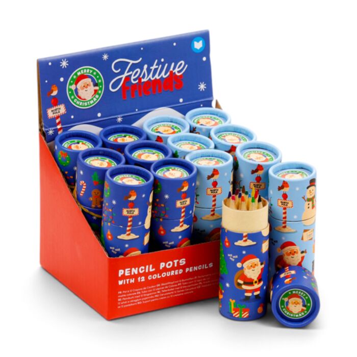 Sada pastelek - krabička -12 ks - vánoční - Festive Friends