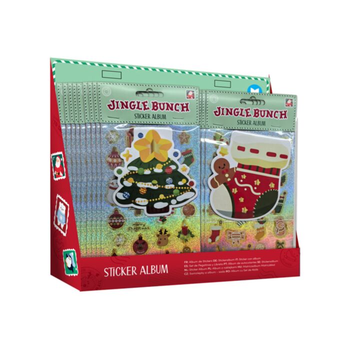 Samolepky a album - sada - vánoční - Jingle Bunch