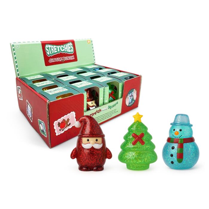 Antistresová hračka Squezzy - sladový cukr - vánoční - Jingle Bunch 
