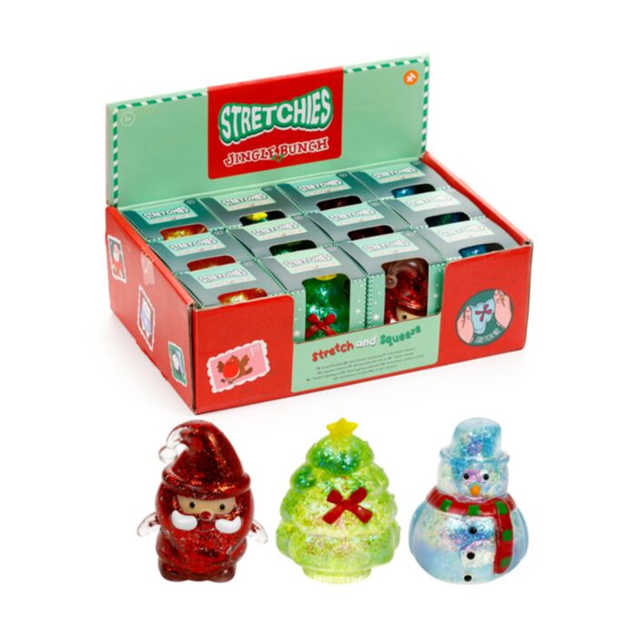 Antistresová hračka Squezzy - sladový cukr - vánoční - Jingle Bunch