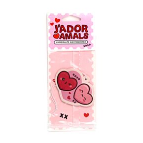 Osvěžovač vzduchu - čokoláda -  J'Adoramals - Láska - srdce 