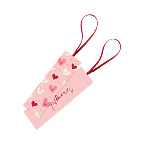 Záložka do knihy - gumička - Amore - Srdce