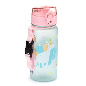 Nerozbitná plastová dětská láhev s víčkem 350ml - Unicorn Magic - Jednorožec Nerozbitná plastová dětská láhev s víčkem 350ml - Unicorn Magic - Jednorožec