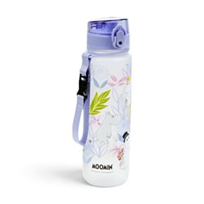 Nerozbitná plastová láhev s víčkem 600ml - Moomin Tammi - Mumínek Tammi