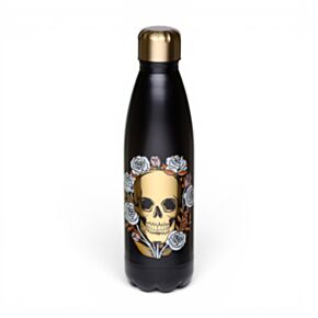 Nerezová termoláhev 500ml - Lebka a růže