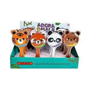 Kartáč na vlasy - glitter - Zvířátka Adoramals Kartáč na vlasy - glitter - Zvířátka Adoramals