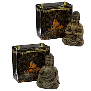 Figurka - Thajský Buddha v mini dárkové tašce Figurka - Thajský Buddha v mini dárkové tašce