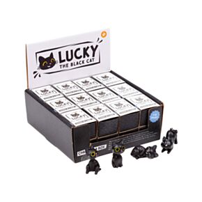 Přívěšek - krabička - Lucky the Black Cat - Kočka