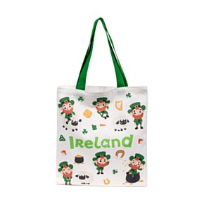 Látková taška -Luck of the Irish - Skřítek Leprechaun