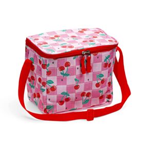 Termotaška -  velká - oxfordská tkanina - Cherry - Třešeň