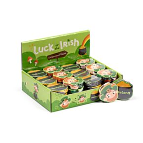 Stlačený cestovní ručník - Luck of the Irish - Skřítek Leprechaun