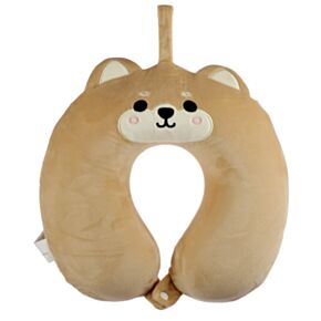Cestovní polštářek z paměťové pěny - Relaxeazzz -Shiba Inu