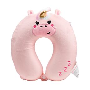 Cestovní polštářek z paměťové pěny-Relaxeazzz - Adoracorns - Jednorožec Bella