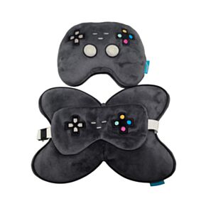 Cestovní polštář a maska na oči  Relaxeazzz - Game Over  Controller