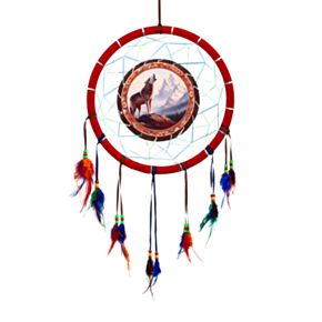 Lapač snů 33 cm - Horský vlk