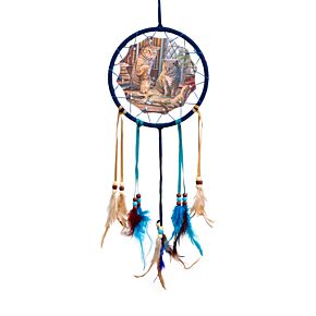 Lapač snů 16 cm - Lisa Parker - Kočka Purrlock Holmes Lapač snů 16 cm - Lisa Parker - Kočka Purrlock Holmes