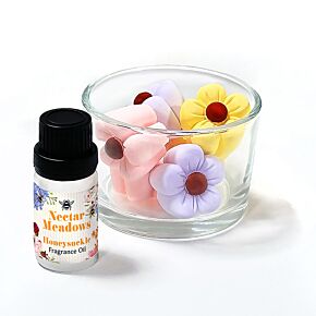 Difuzér - sádrový kámen - Zimolez - Nectar Meadows - Včela