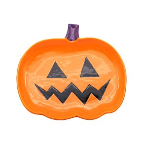 Talíř - keramický - Spooky - Dýně