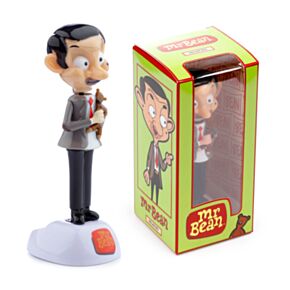 Figurka - solární - Mr. Bean s medvídkem - licencovaný design