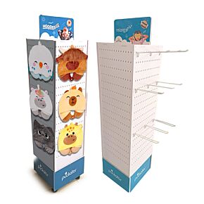 Stojan - Cestovní polštářky s kapucí Hoodeazzz - otočný - 30 háčků Stojan - Cestovní polštářky s kapucí Hoodeazzz - otočný - 30 háčků