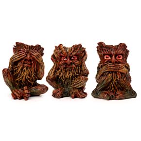 Figurka - 3 sada - Stromovous - Nevidím, neslyším, nemluvím zlo