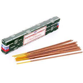 01472 Vonné tyčinky Nag Champa - 12ks - Satya Les pačuli 01472 Vonné tyčinky Nag Champa - 12ks - Satya Les pačuli