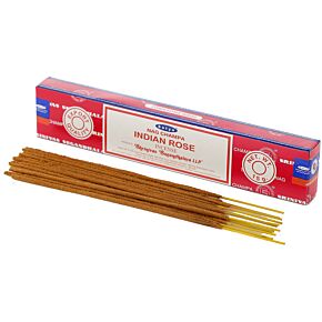 Vonné tyčinky Nag Champa 01360 Satya Indická růže Vonné tyčinky Nag Champa 01360 Satya Indická růže