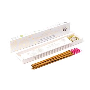 Sada vonná tyčinka a drahý kámen - Goloka Manifestations Healing - Mír a harmonie – Santalové dřevo a křišťál Sada vonná tyčinka a drahý kámen - Goloka Manifestations Healing - Mír a harmonie – Santalové dřevo a křišťál