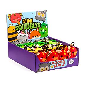 Klíčenka - plyšová- Squidglys Adoramals - zvířátka Klíčenka - plyšová- Squidglys Adoramals - zvířátka