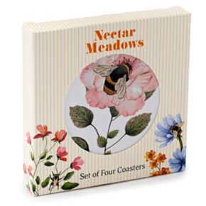 Sada 4 podtácků - Nectar Meadows-Včela
