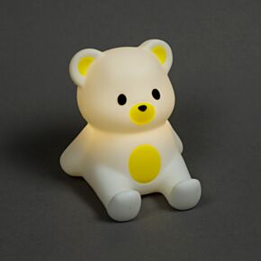 Noční světlo LED  s měnícími barvami - Zoo - Medvěd Teddy