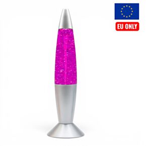 Tornádo lampa - měnící se barvy - USB - Stříbrná