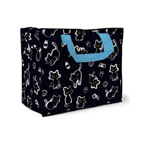 Taška na skladování - Lucky the Black Cat - Kočka