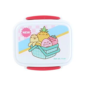 Svačinový box s příborem Bento box - Kočka Pusheen - Ovoce Svačinový box s příborem Bento box - Kočka Pusheen - Ovoce